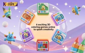 3d coloring games online