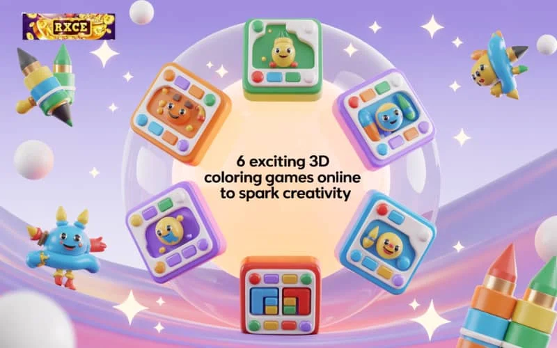 3d coloring games online