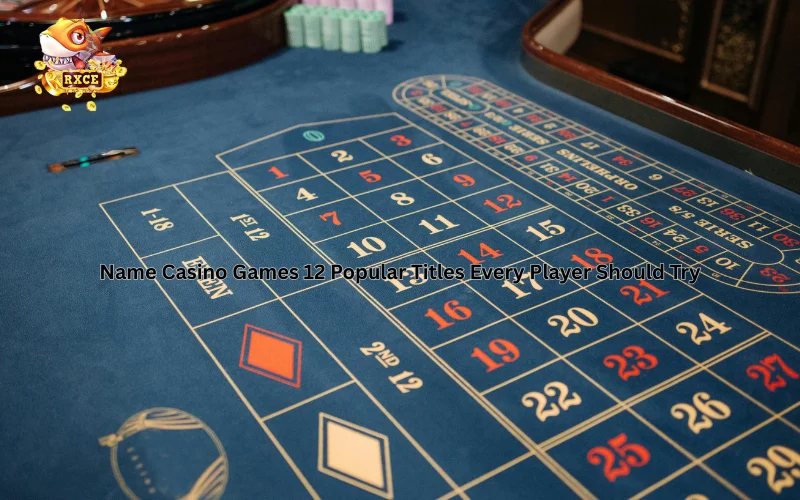 name casino games
